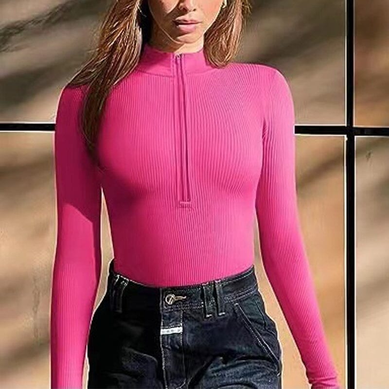 Zip-Up Bodysuit