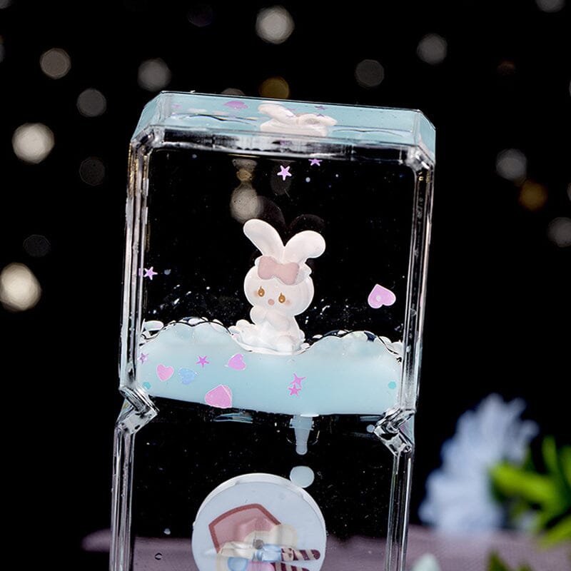 Mini Cartoons Creative Liquid Hourglass