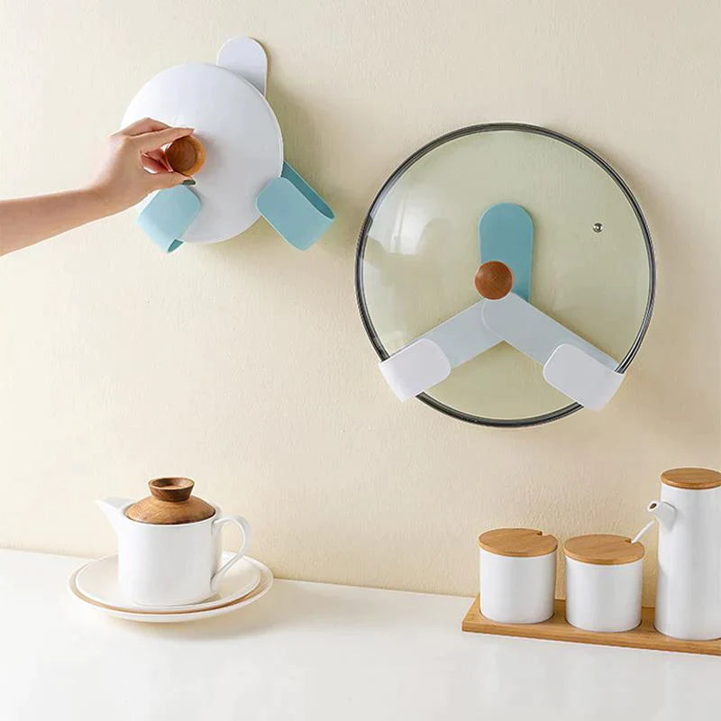 Wall-mounted Folding Lid Holder