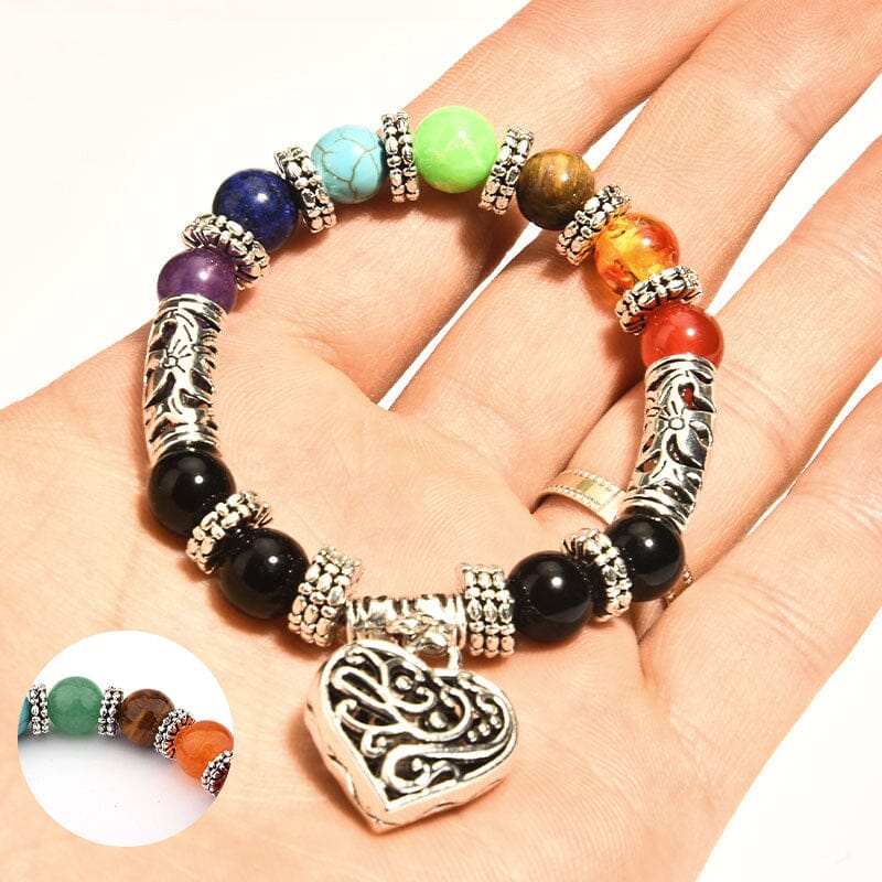 Seven-colored Crystal Bracelet