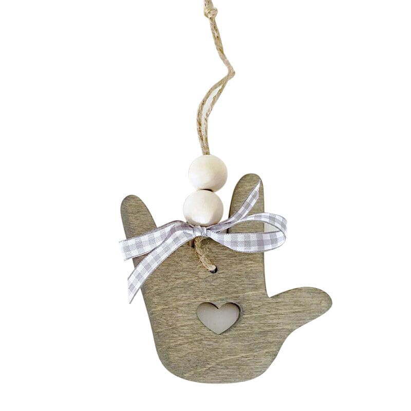 Inspirational Cardinal Wood Hanging Ornament