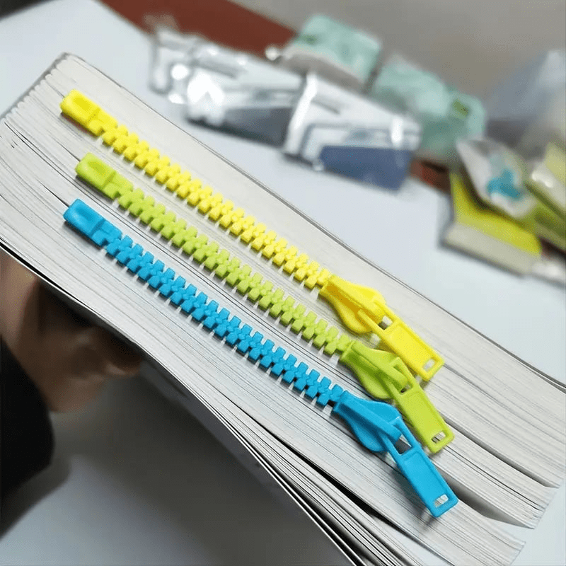 Zipper Bookmarks