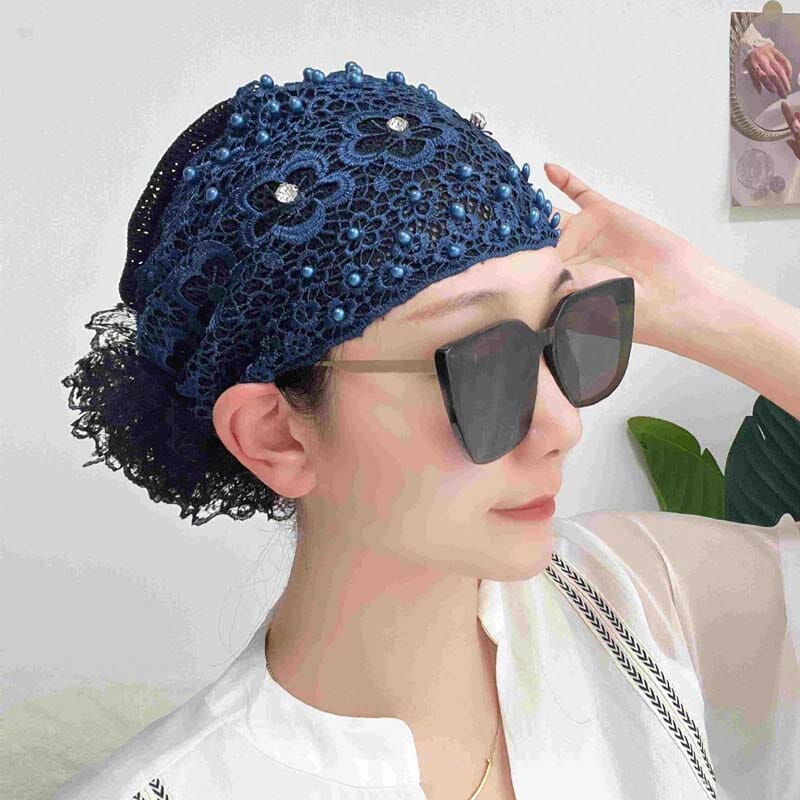 Women's Floral Lace Headwrap