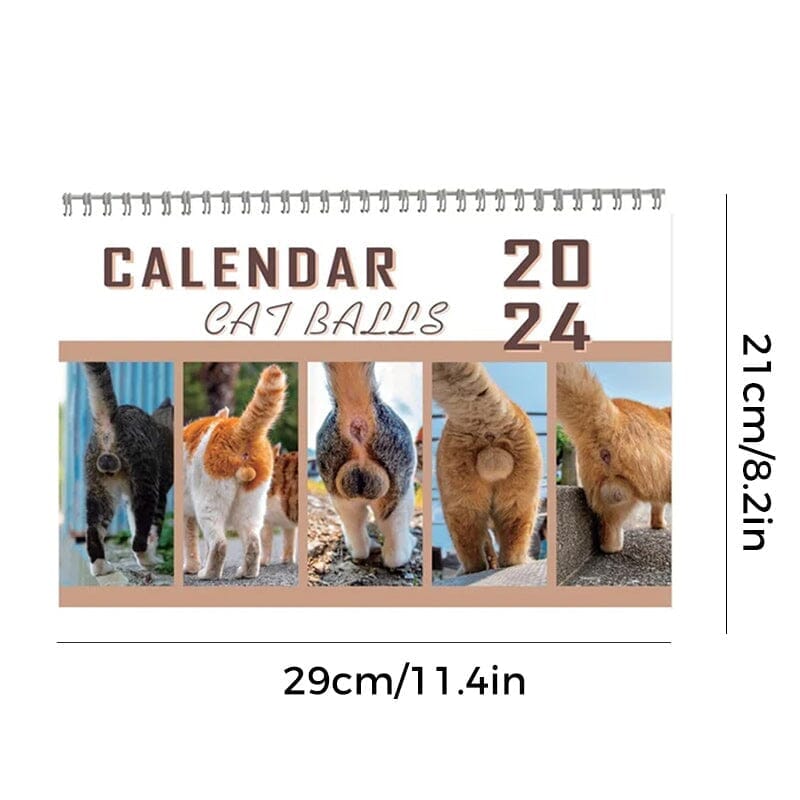 😆Funniest calendar of the century|"Artistic expression" of furry friends🐱