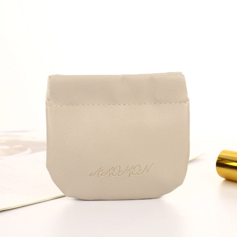 PU Leather Pocket Cosmetic Bag