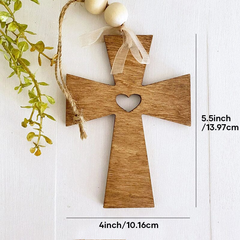 Inspirational Cardinal Wood Hanging Ornament