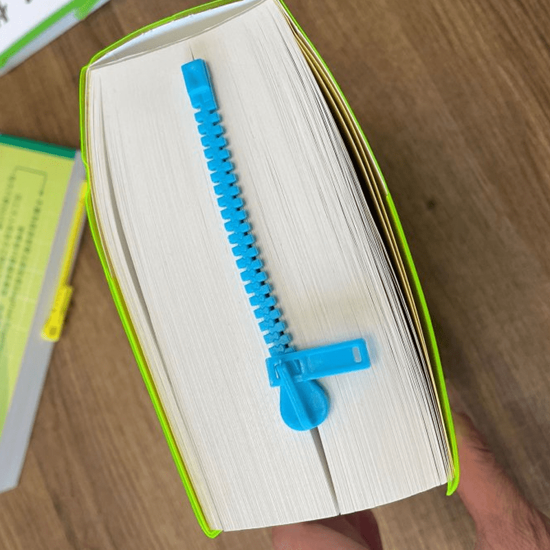 Zipper Bookmarks