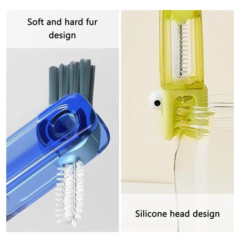 4 in 1 Multipurpose Bottle Gap Cleaner Brush