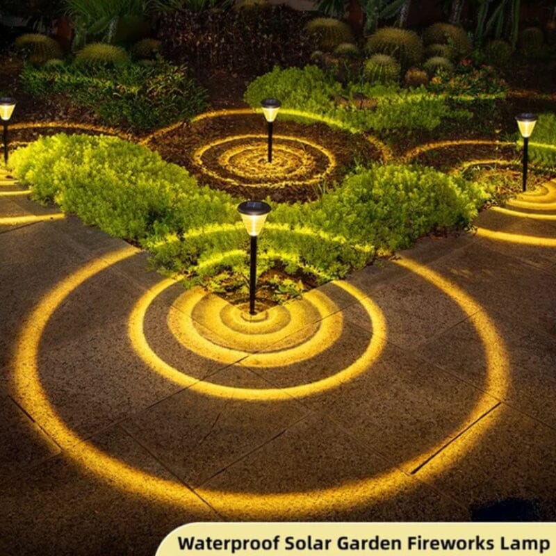 Waterproof Solar Lawn Lamps (2 PCS)