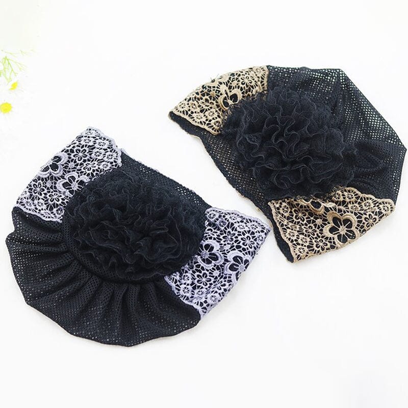 Women's Floral Lace Headwrap