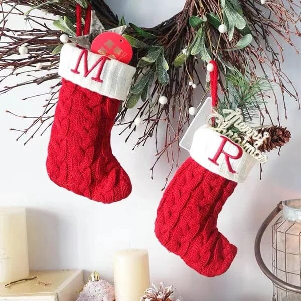 Christmas Letter Gift Socks