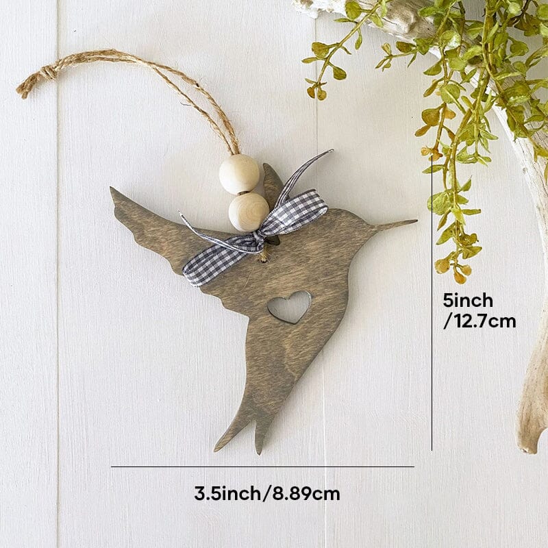 Inspirational Cardinal Wood Hanging Ornament