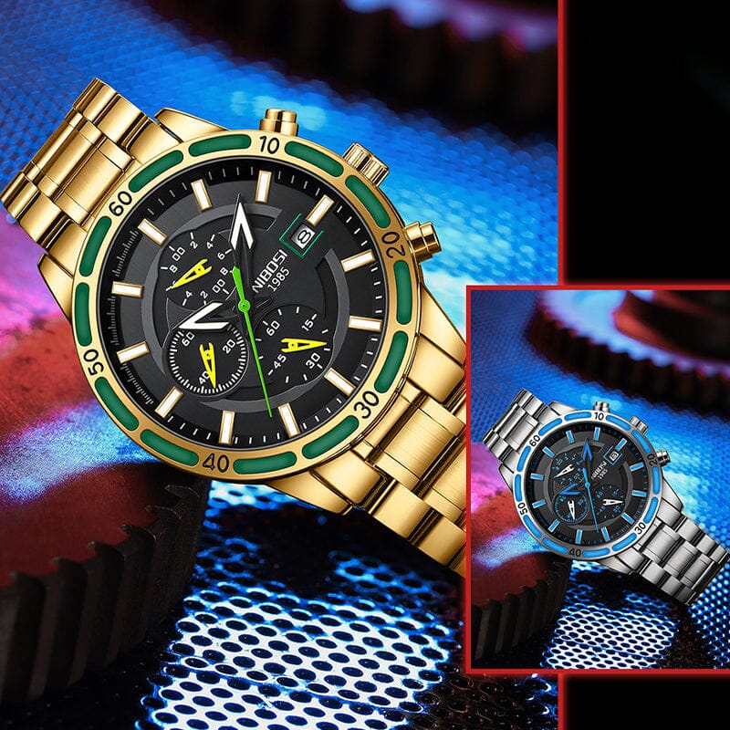 Men's Multifunction Quartz Watch