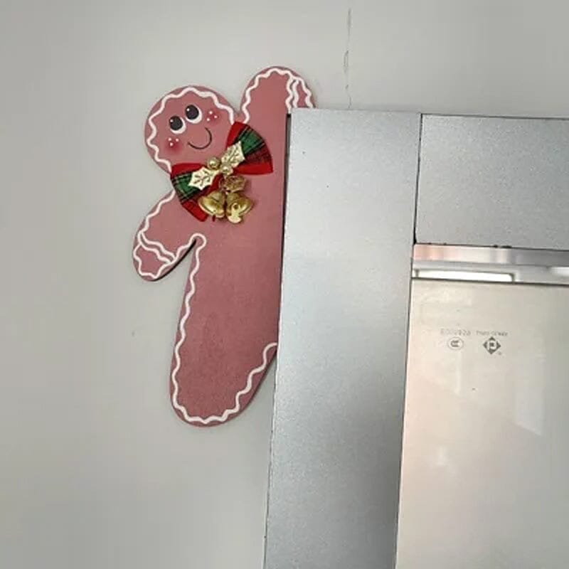 Gingerbread Man Door Frame Decoration