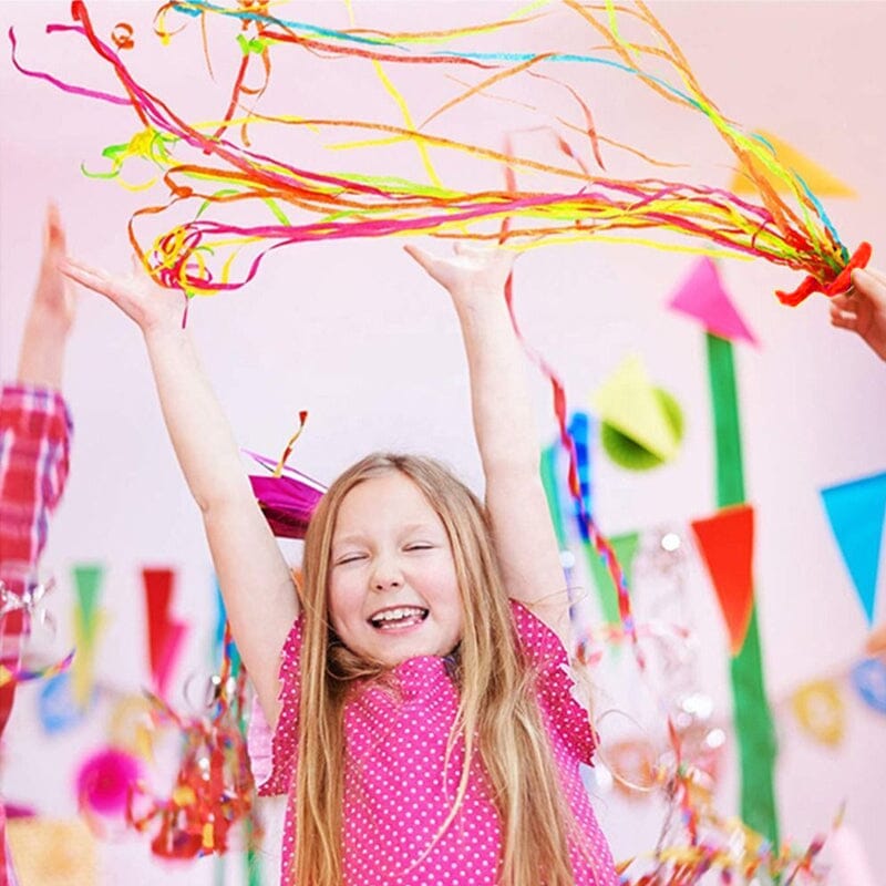 Hand Throwing Ribbon