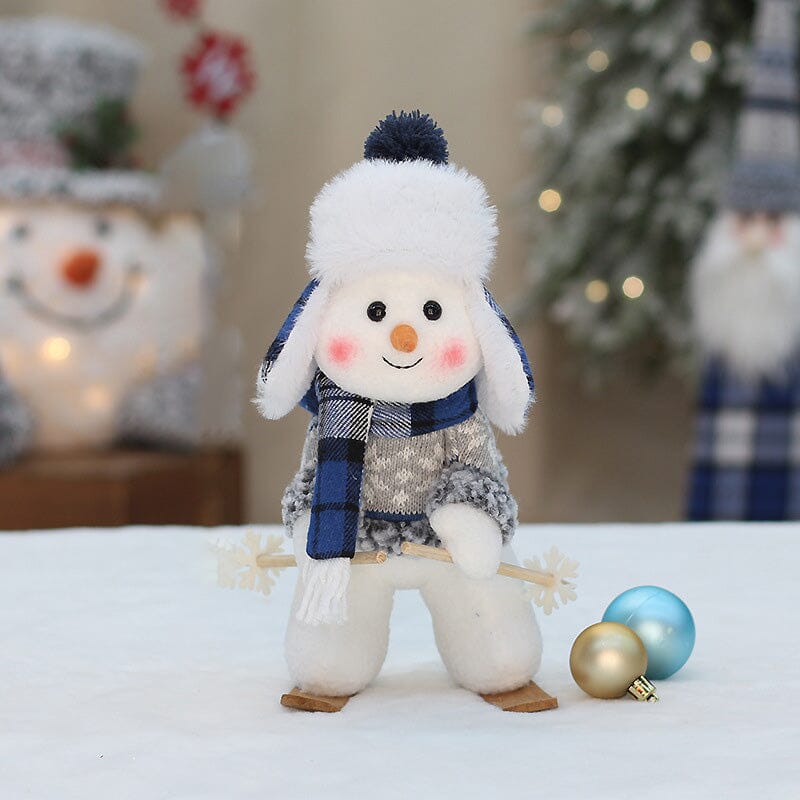 Christmas Blue New Fabric Doll