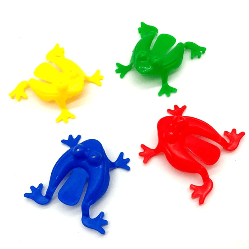 Plastic Jumping Frog (24 pieces)