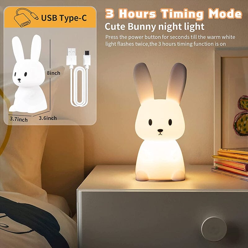 Bunny Night Light for Kids