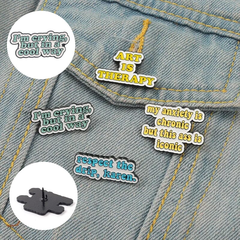 Funny Quote Pins