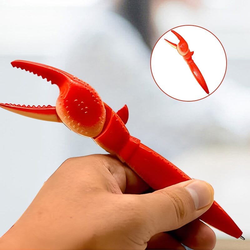 Cute Crab Clip Ballpoint Pen