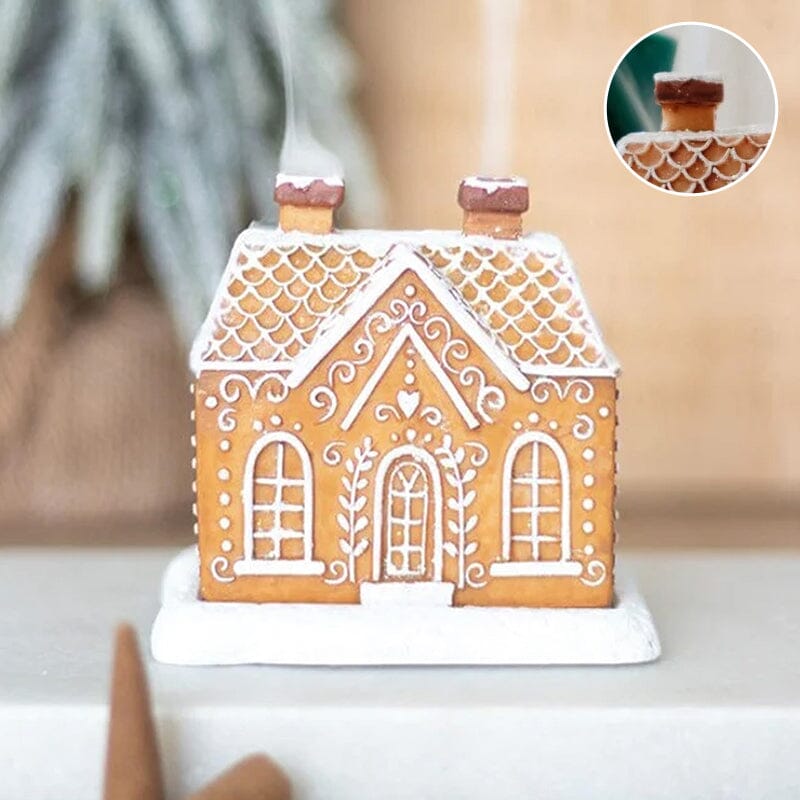 Gingerbread House Incense Burner